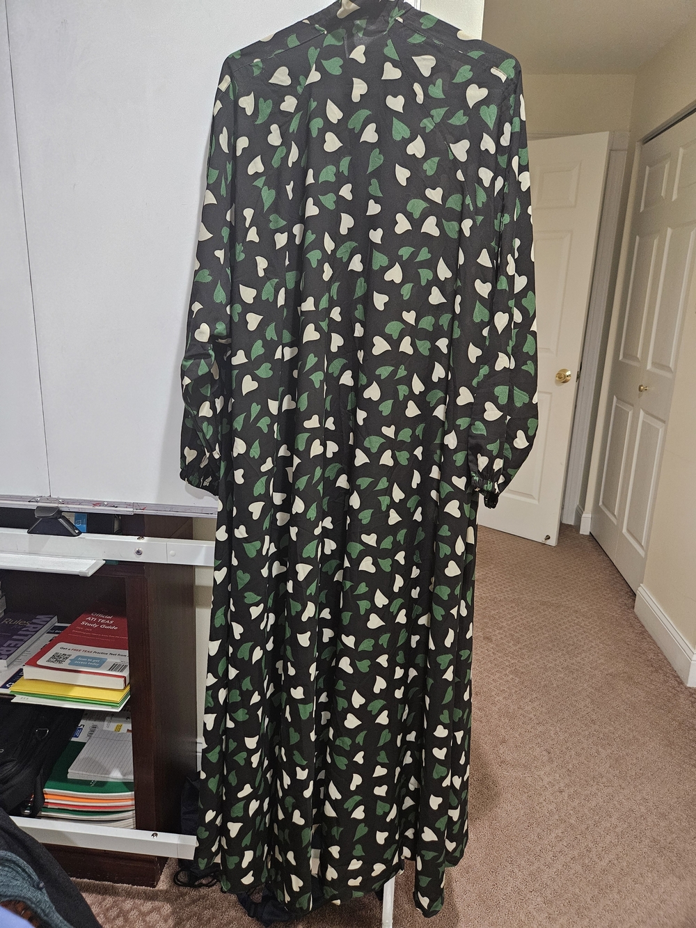 Printed Abaya